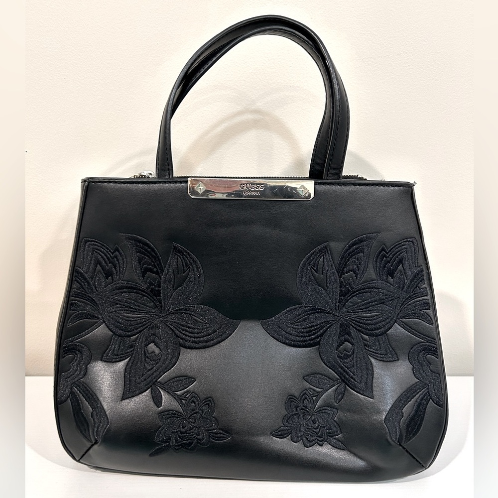 GUESS Flower Embroidered Purse